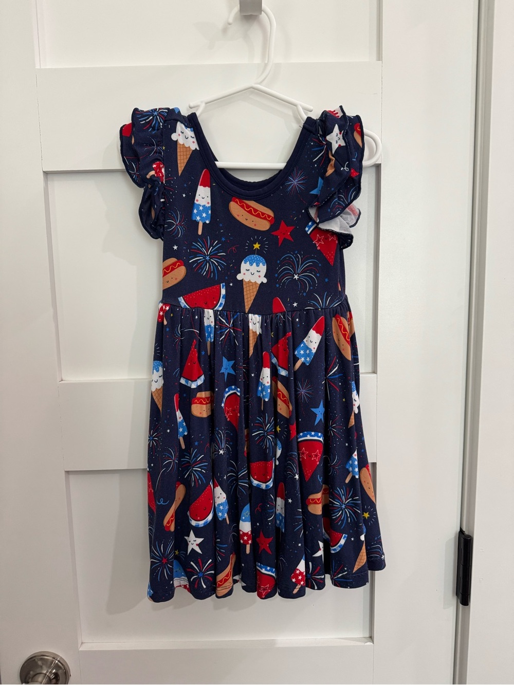 Little Sleepies Patriotic 4th of July Dress 3T